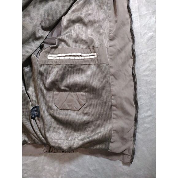London Fog Mens Jacket Full Zip Long Sleeves Light Gray Inside Pockets Size M - Picture 7 of 15
